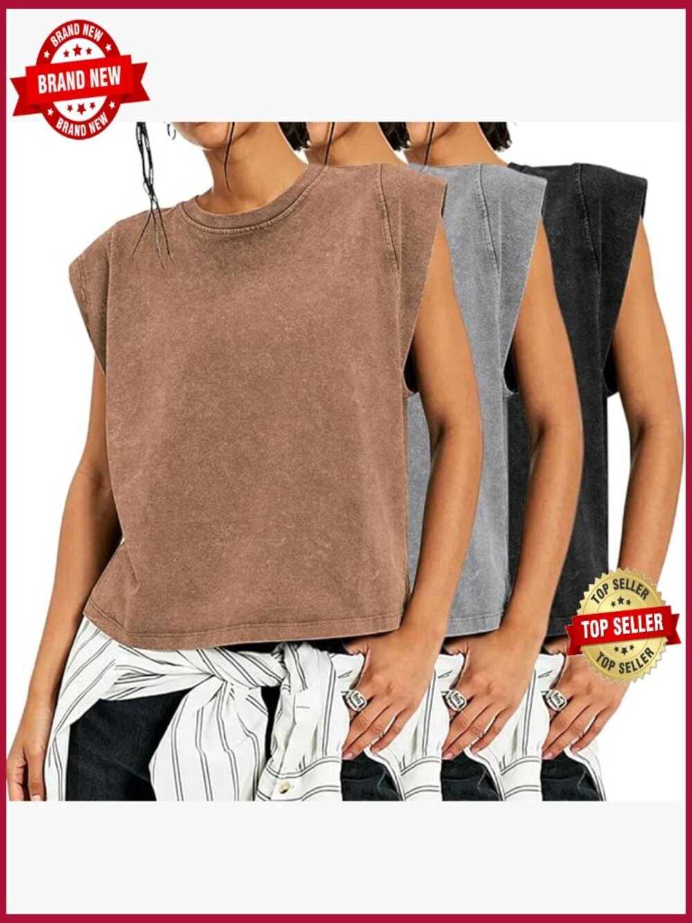 Oversized Boxy Crew Neck Cap Sleeve Tee Shirt Grunge Vintage Cotton Top